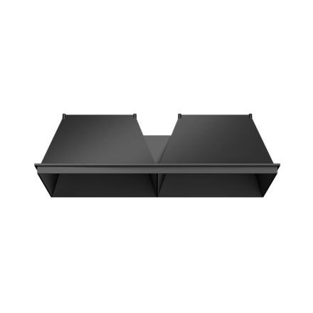 Double Inner Reflector Signal Black